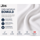 JBS light bomulds t-shirt i hvid til herre