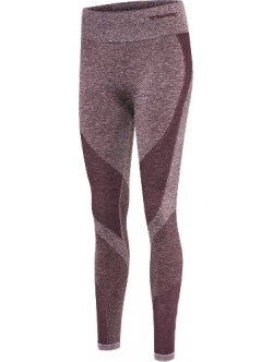 Hummel KADY Seamless High Waist Tights i Fudge Melange til kvinder