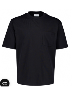 Lindbergh T-shirt O-neck oversized cropped i sort