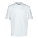 Lindbergh T-shirt O-neck oversized cropped i hvid