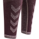 Hummel KADY Seamless High Waist Tights i Fudge Melange til kvinder