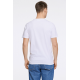 Lindbergh O-Neck T-shirt i hvid m. logo til herre