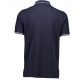 Lindbergh kortærmet Polo i Navy til herre