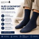 Egtved uldstrømper til herre – marineblå – størrelser 36–41, 40–45 og 45–48