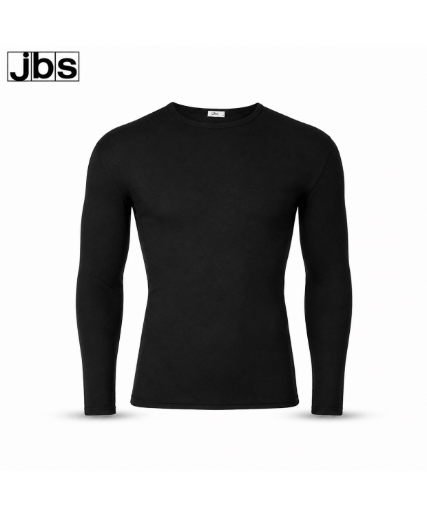 JBS Langærmet Bomulds T-shirt Sort til Herre – Klassisk Komfort billede