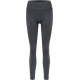 Hummel COCO seamless mid waist tights Asphalt/Quiet Shade Melange til kvinder – XS
