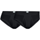 Dovre GOTS briefs 2-pak sort herre – S, M, L, XL og 2XL