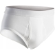 Dovre hvide briefs uden ben og gylp til herre – S–5XL