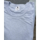 Dovre  bomulds T-shirt i grå med rund hals til herre