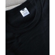 Dovre  bomulds T-shirt i sort med rund hals til herre