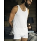 Dovre bamuld singlet 2-pak GOT, undertrøje i hvid.