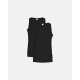 Dovre bamuld singlet 2-pak GOT, undertrøje i sort.