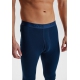 Dovre navy lange bomuldsunderbukser med gylp til herre – S–2XL og 4XL