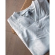  DOVRE Bomuld T-shirt i Hvid med V-hals til Herre – 100% Bomuld