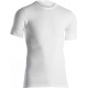Dovre Bomuld T-shirt 1/4 ærmei hvid med rund hals til herre