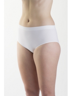Festival Microfibre Seamless Slip Trusser-Hvid Farve
