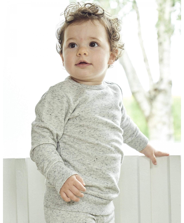JBS of Denmark FSC Bambus Sweatshirt i Lysegrå til Baby