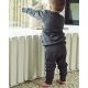  JBS of Denmark FSC bambus Sweatpants i mørkegrå til baby