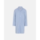 JBS of Denmark Women lyseblå stribet bambus-pyjamaskjole til kvinder – aktive størrelser XS-XXL
