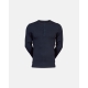 JBS navy langærmet Grandad T-shirt til herre – aktive størrelser S, M, L og XXL