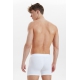 Resteröds 3-pak hvide bambus-boxershorts til herre – S-2XL
