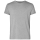 RESTERÖDS bambus T-shirt i grå med rund hals til herre