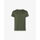 Resteröds grøn bambus-T-shirt med rund hals til herre – S-2XL