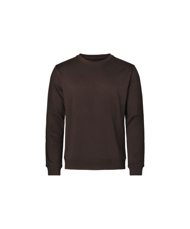 RESTERÃDS bambus sweatshirt FSC til herre brun - OUTLET
