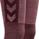 Hummel Clea Seamless Mid Waist Tights i Fudge/woodrose melange til kvinder