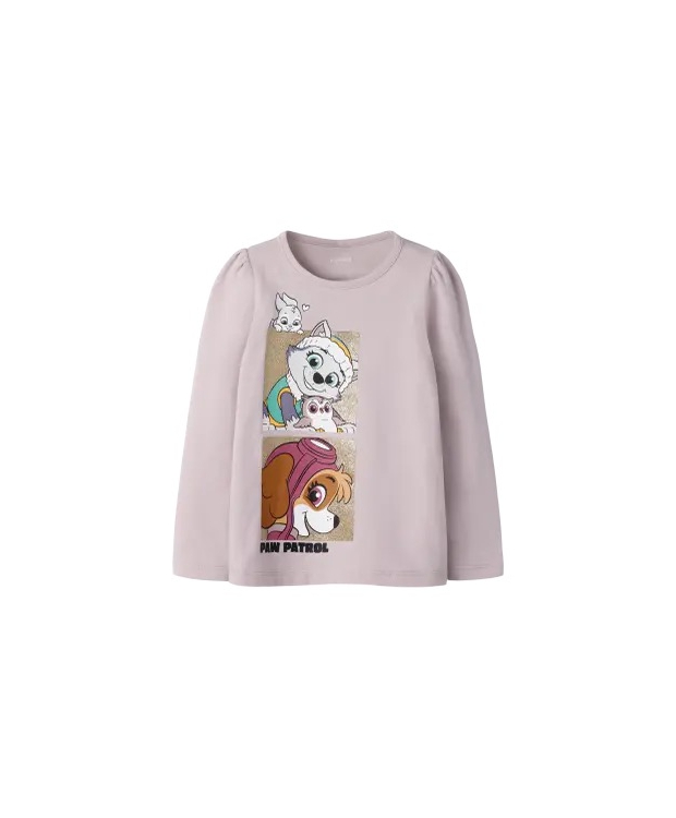 Name It NMFJOANA Paw Patrol langærmet bluse i lilla til piger