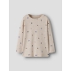Name It NMFNUTTI langærmet bluse med hjerter til piger