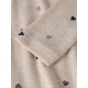 Name It NMFNUTTI langærmet bluse med hjerter til piger