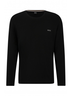 BOSS sort langærmet T-shirt herre, S og 2XL, outlet