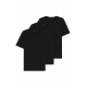 BOSS 3-pak T-shirts i Sort til herre – aktive størrelser: S, M, L, XL, 2XL