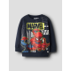 NAME IT Spider-Man sweatshirt marineblå dreng