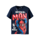 NAME IT Spider-Man T-shirt marineblå dreng