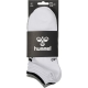 Hummel Chevron 6-pak ankelsokker i sort, hvid og grå til unisex, størrelse 46-48