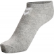Hummel Chevron 6-pak ankelsokker i sort, hvid og grå til unisex, størrelse 46-48