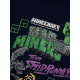 Minecraft T-shirt marineblå dreng