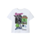 Minecraft T-shirt klar hvid dreng