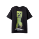 Minecraft T-shirt sort dreng