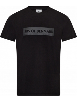 JBS of Denmark sort bambus T-shirt med rund hals til herre str. S-3XL