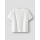 Name it "MONET" T-shirt i hvid til piger