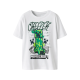 Name It Minecraft graffiti T-shirt i hvid til dreng