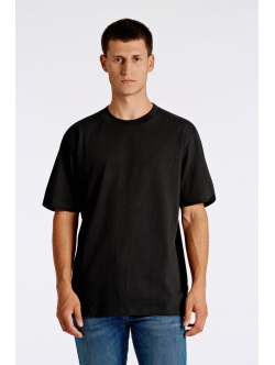 Lindbergh O-neck T-shirt i sort til herre