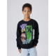 Name It Minecraft sweatshirt i sort til drenge