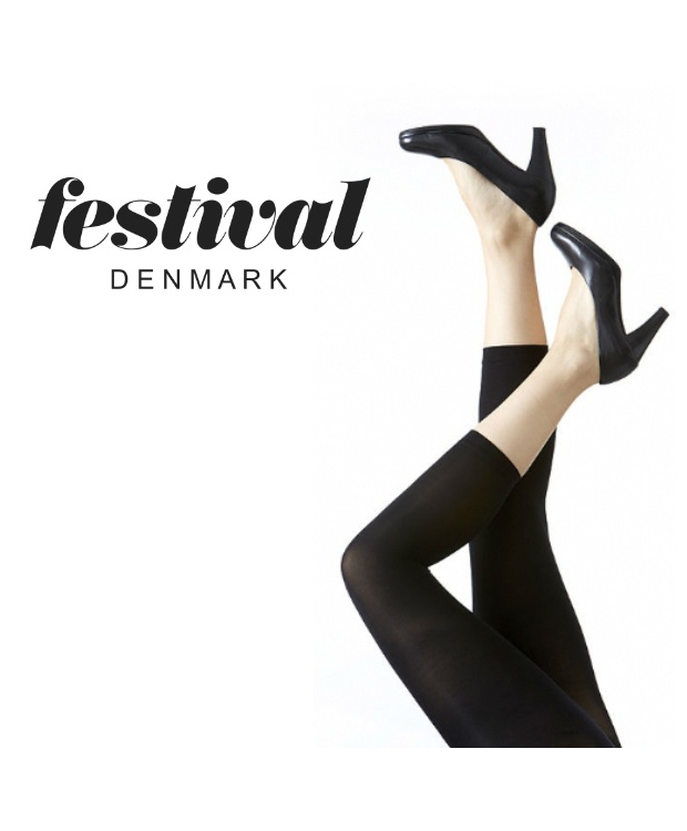 Festival Amelie Capri 40 DEN sort til kvinder