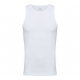 JBS of Denmark bambus singlet i hvid til herre, størrelse 2XL