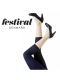 Amelie Capri 40D, 3 D lycra. Marine