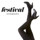 FESTIVAL AMELIE 100 den 3D microfibre tight. Sorte.